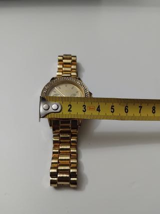 Reloj Parfois Dorado con Cristales