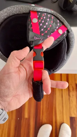 Casco Bollé Negro y Rojo Deportes Nieve