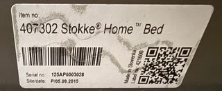 Stokke Home cuna convertible + cambiador original