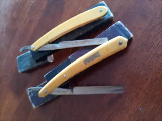 Coppia rasoi a mano libera vintage