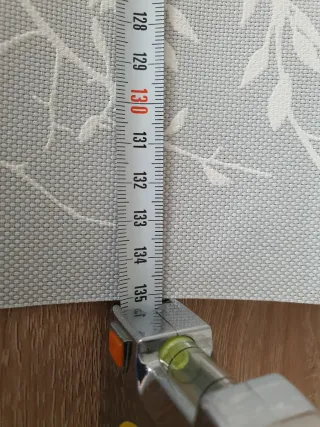 Estor enrollable translúcido ramas blancas