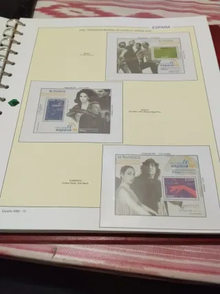 Hojas de Sellos Filabo 2006