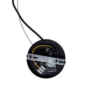 Lámpara colgante cristal ámbar