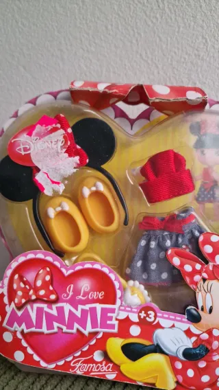 Set Ropa I Love Minnie Famosa