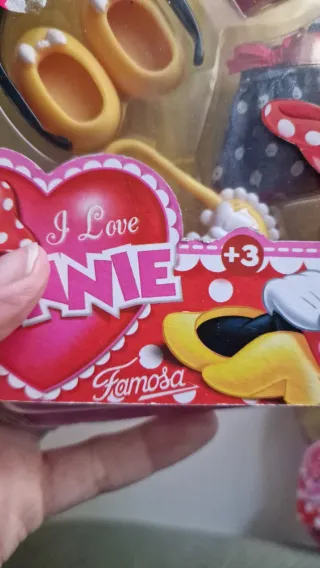 Set Ropa I Love Minnie Famosa