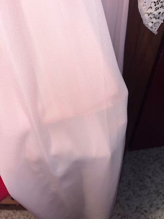 Vestido largo encaje