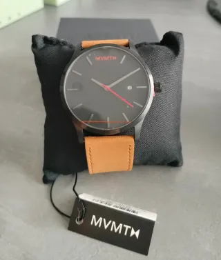 Orologio Uomo MVMT Nero e Marrone