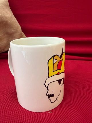 Tazza in ceramica con stampa Freddie Mercury
