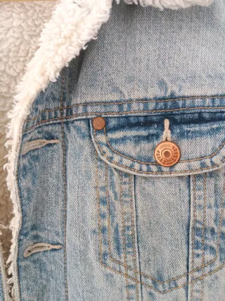 Chaleco vaquero forrado