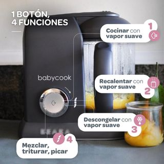BÉABA Babycook Solo, Robot da cucina per bambini 4 in 1