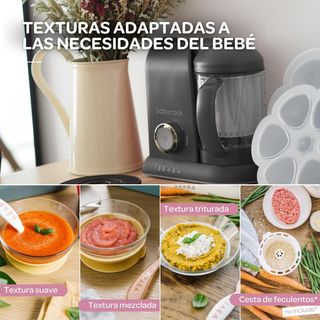 BÉABA Babycook Solo, Robot da cucina per bambini 4 in 1