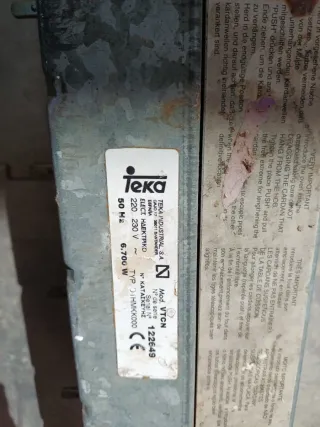 Vitrocerámica Teka 4 fuegos