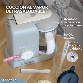 BÉABA Babycook Solo, Robot da cucina per bambini 4 in 1