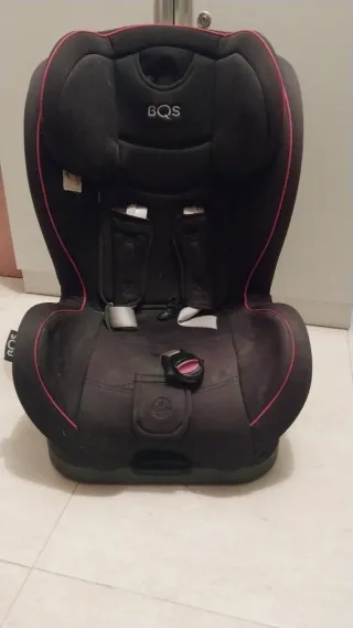 Silla de coche BQS negra