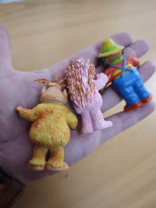 Lote Figuras Espinete, Yupi y Paisano Gruñón