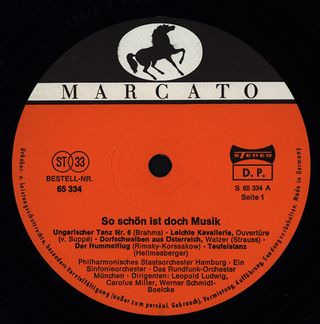 Vinilo So Schön Ist Doch Musik