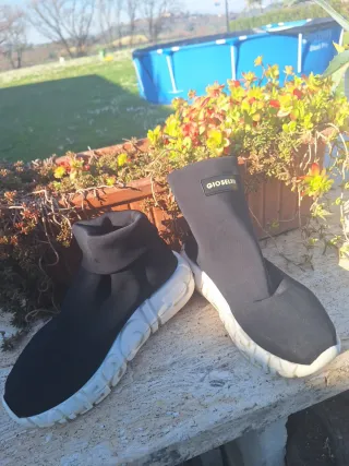 Scarpe Gioselin nere taglia 35