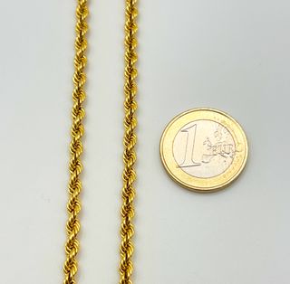 Cadena Salomónica Oro 18k 14.74 gr