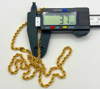 Cadena Salomónica Oro 18k 14.74 gr