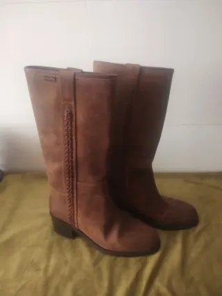 Botas Timotthy altas cuero talla 36