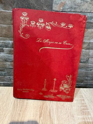 Revista Vintage La Mujer en su casa año 1902