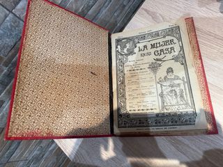 Revista Vintage La Mujer en su casa año 1902