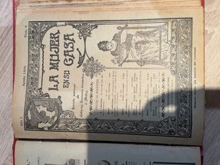 Revista Vintage La Mujer en su casa año 1902