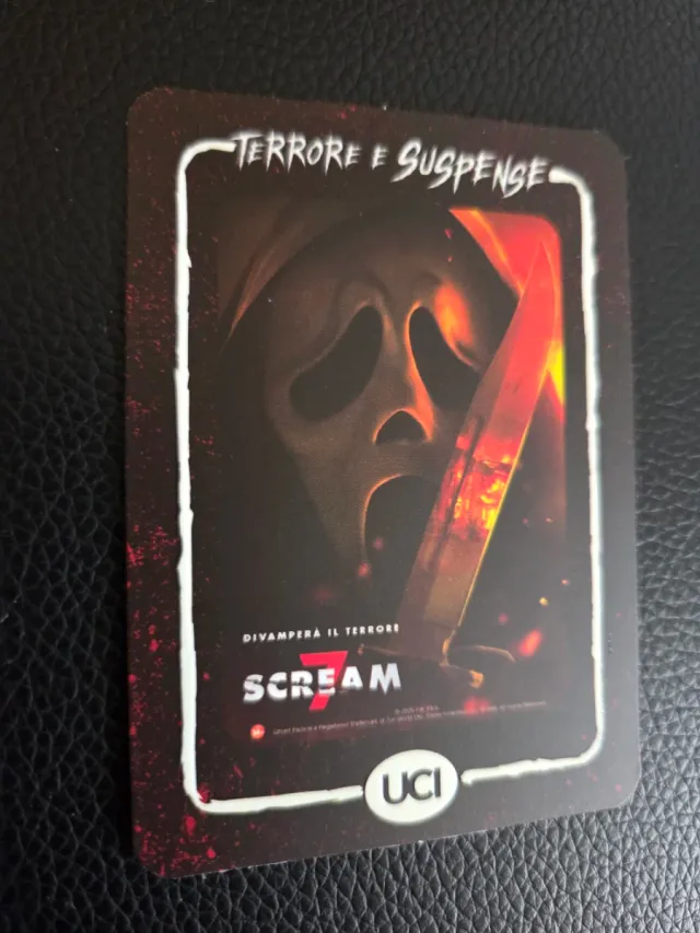 Carta Scream 7 Edizione Limitata