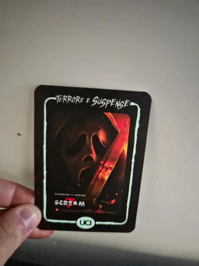 Carta Scream 7 Edizione Limitata