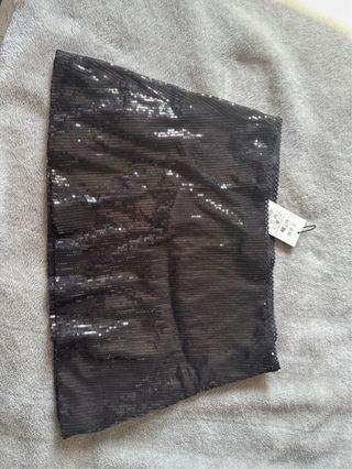 Falda Bershka lentejuelas