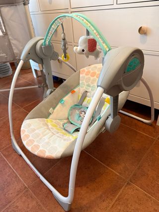 Balanza para bebé con juguetes