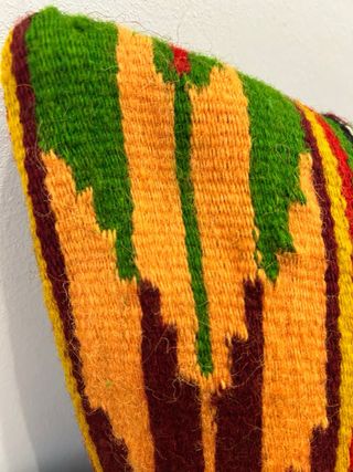 Coppia federe per Cuscini Lana Tessuto Etnico