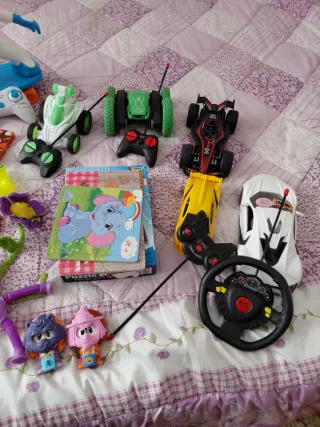 Lote Juguetes Niños: Coches, Pelotas, Puzzles
