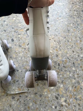 Patines 4 ruedas blancos AMAYA
