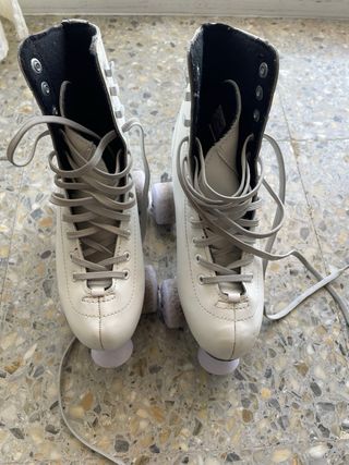 Patines 4 ruedas blancos AMAYA