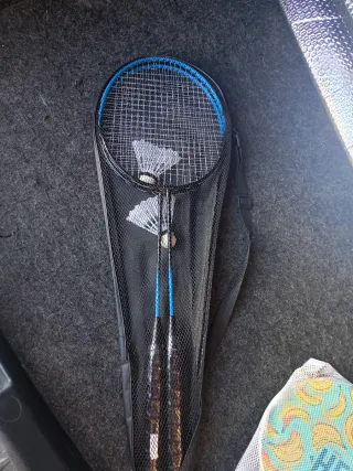 Racchette da badminton con custodie