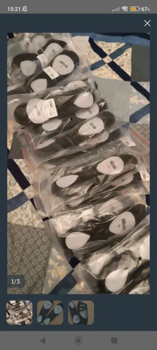 Pack 2 zapatillas Ballet Talla 36 y 37