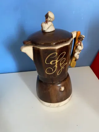 Caffettiera decorativa Pulcinella