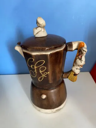 Caffettiera decorativa Pulcinella