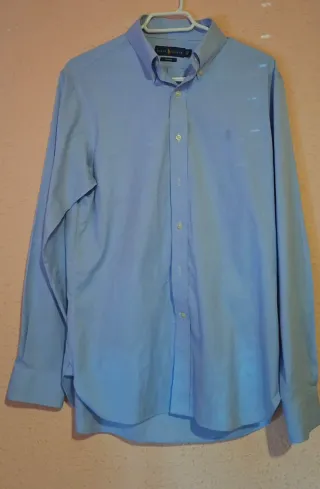 Camisa hombre azul polo Ralph Lauren talla L