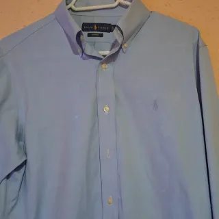 Camisa hombre azul polo Ralph Lauren talla L