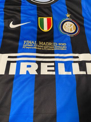 Camiseta Inter 2009/2010 Zanetti