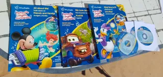 Libros y CDs Disney Aprende Inglés Cantando