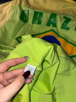 Camicia Brasile Vintage Taglia L