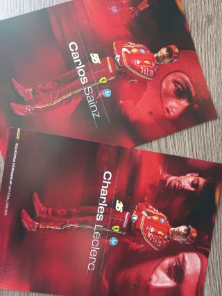 Card Piloti Scuderia Ferrari 2024