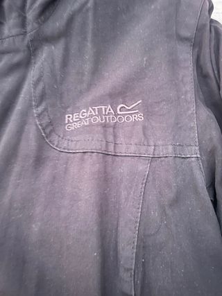 Abrigo Regatta Negro Talla S