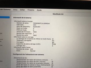 MacBook Air 13 Argento