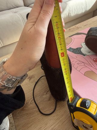 Botines Jeffrey Campbell Pelo Tacón Madera