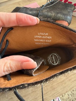 Botines Jeffrey Campbell Pelo Tacón Madera