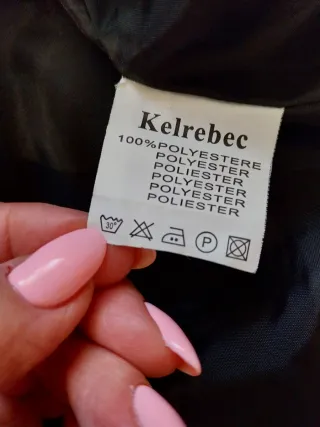 Chaqueta Cazadora Negra Mujer Kelrebec impecable .